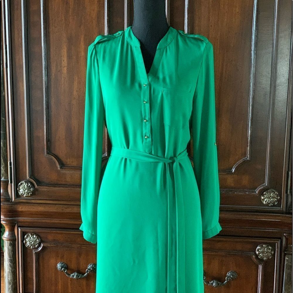 Jade‎ Kelly Green Shirt Dress